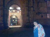20141019 232822  at the Parador, hostal de Los Reis, Santiago