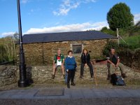DSC00603  waiting for taxi down from Lugo
