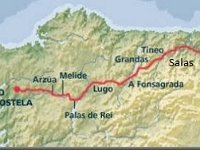 camino-primitivo  the itinerary! 265 km Salas to Santiago