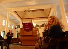 P1000558  la synagogue Ahrida avec sa Teva en forme d&#39; arche de Noe, la seule synagogued&#39;Istanbul  ou a prié Zabatai Zvi