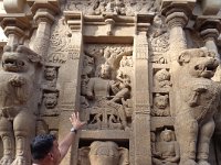 DSC01710  Kanchipuram,  temple Kailasanath