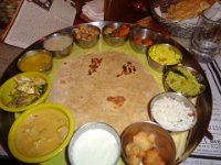 DSC01865  the meal at kumbakunam, Indeco hotel