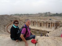 DSC01642  Hieropolis theatre (Pamukkale)