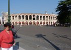 P1010979  arrival in Verona, the Arena