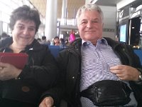 20150422 161434  testing selfie stick, waiting for plane to Kunming