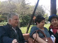 20150423 113334  Shanghai People's square, showing pictures to Minda