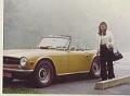 TR-Blueridge  TR6 Blue Ridge National Park in the fog 1974