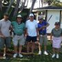 IMG116  sunday morning golf on the backbay course, before the wedding, Yaron, Jeff, Dickie, Rick and Sylvia