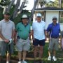 IMG117  sunday morning golf on the backbay course, before the wedding, Yaron, Jeff, Dickie, Rick and Sylvia