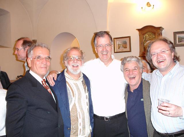 DSC00894.JPG - Carlo Sironi, David Levine, John Thorpe and Freddy Nurski